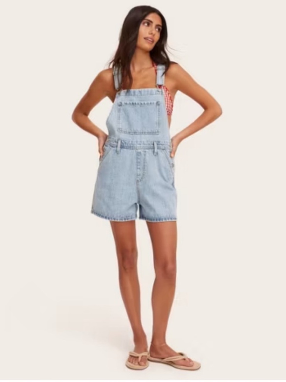 Parke x Target Denim Shortalls Light Wash NWT Size 2X